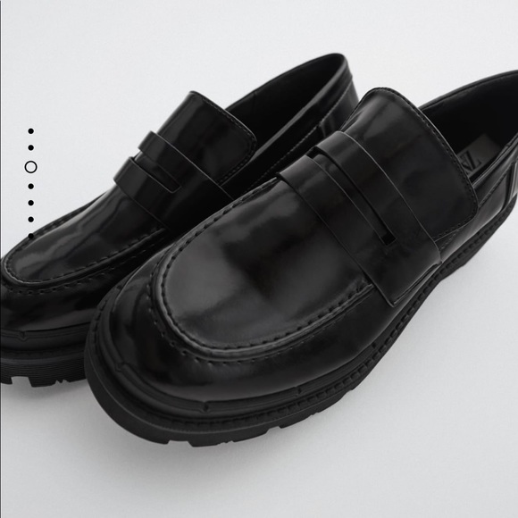 Zara | Shoes | Treaded Sole Loafers 